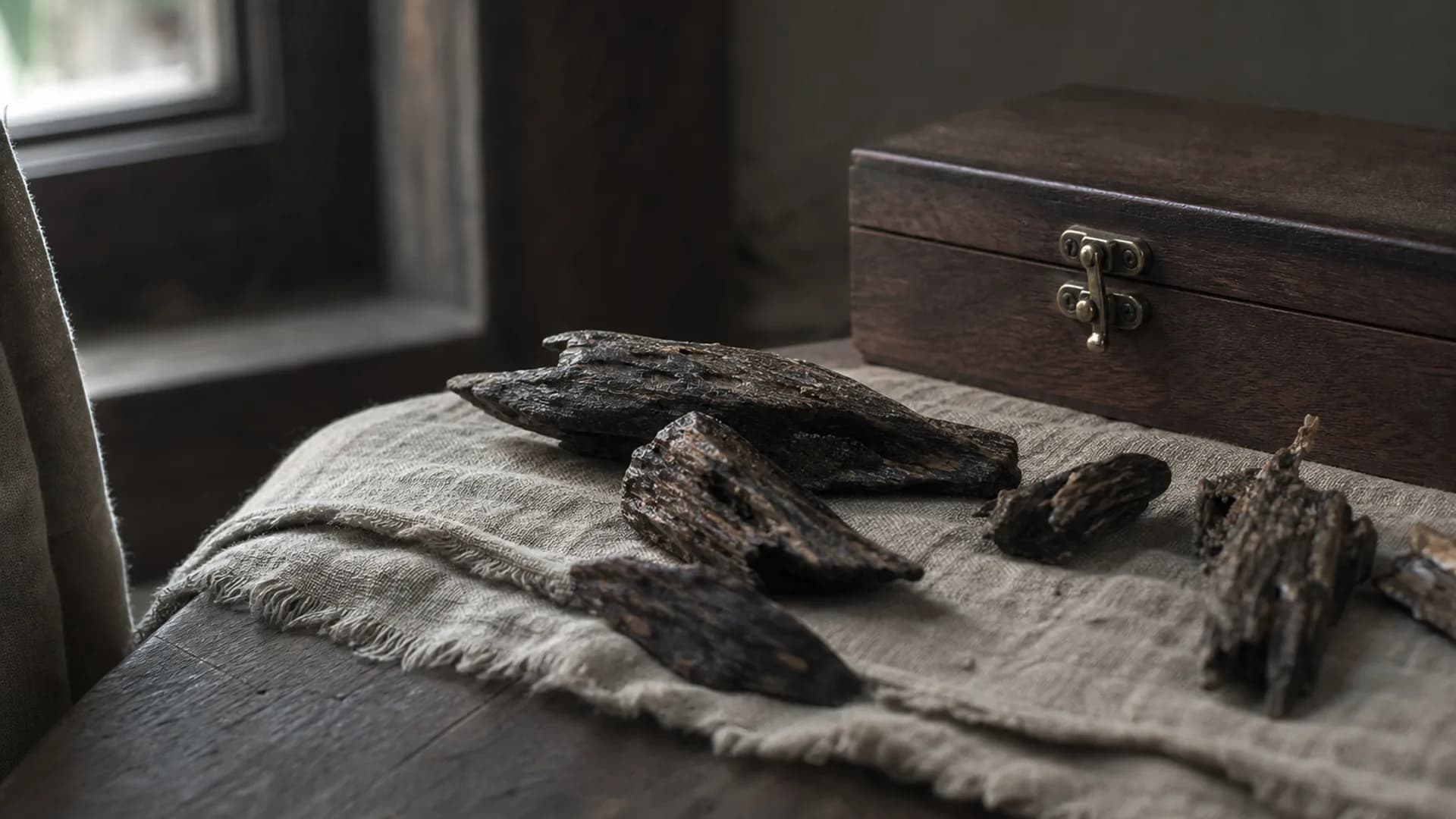 Wood incense materials