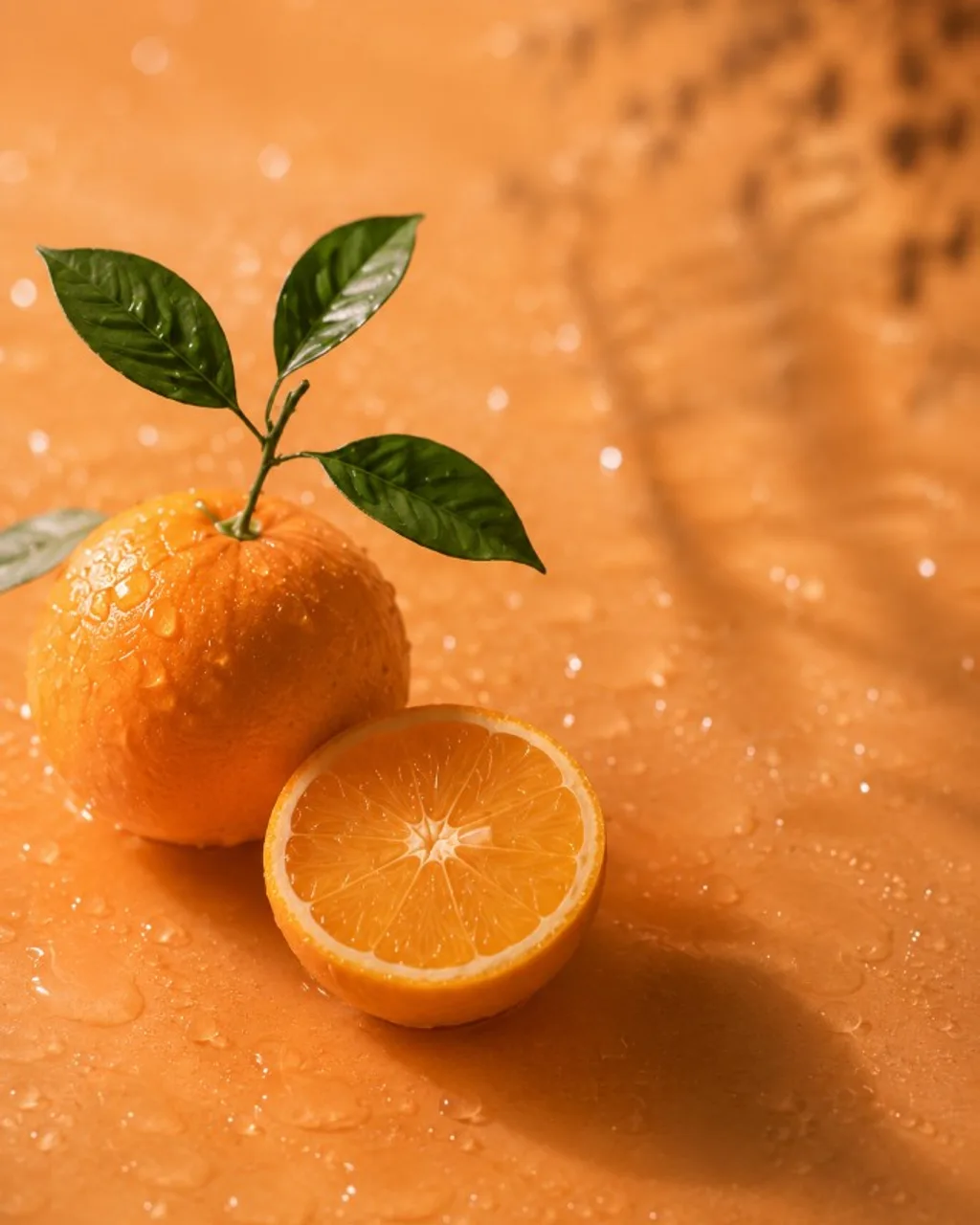 Light citrus mood still life