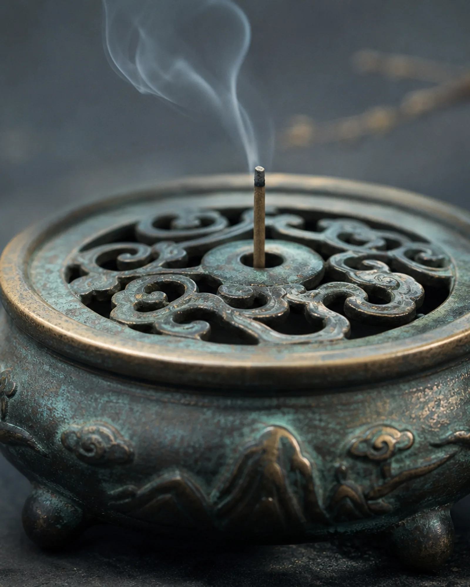 Bronze Incense Holder, product image 5