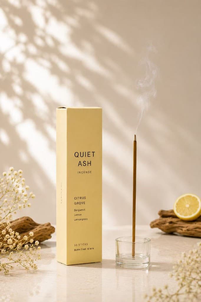 Walnut tea and incense tray