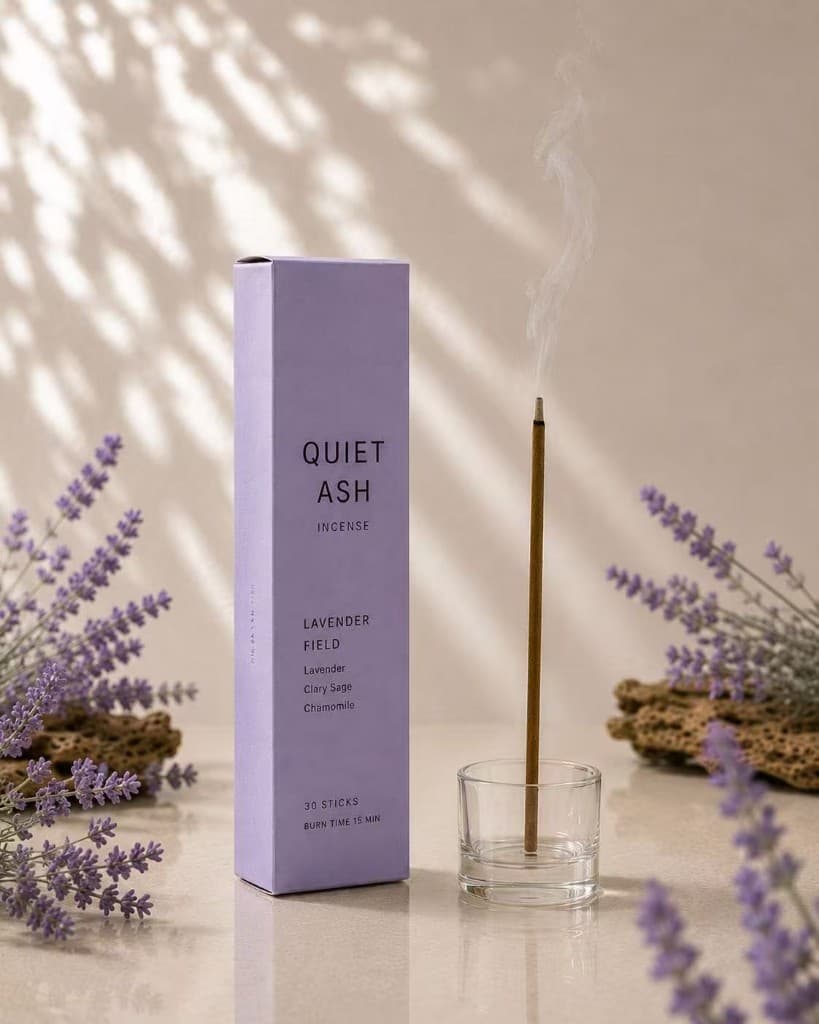 Lavender and linen incense