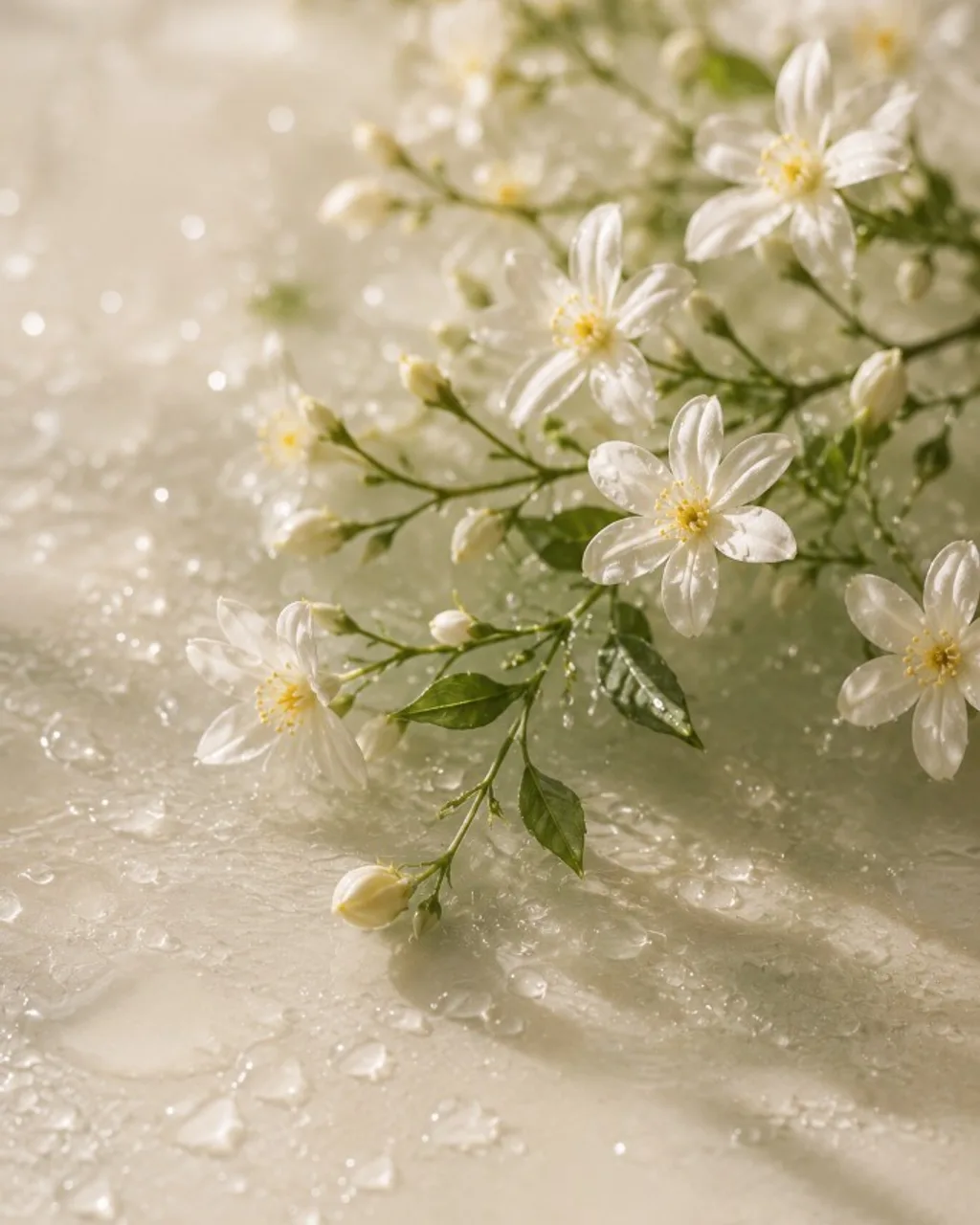 Calm floral mood